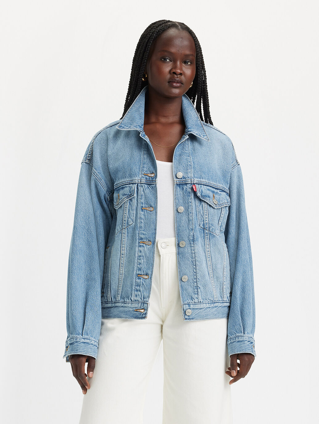 Levis denim deals jacket fur inside